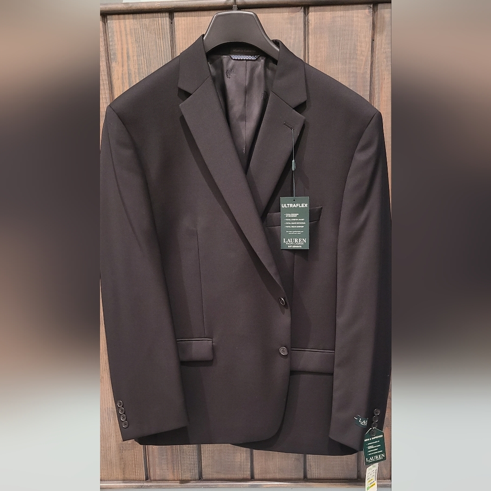 Lauren Ralph Lauren Black Blazer 48R